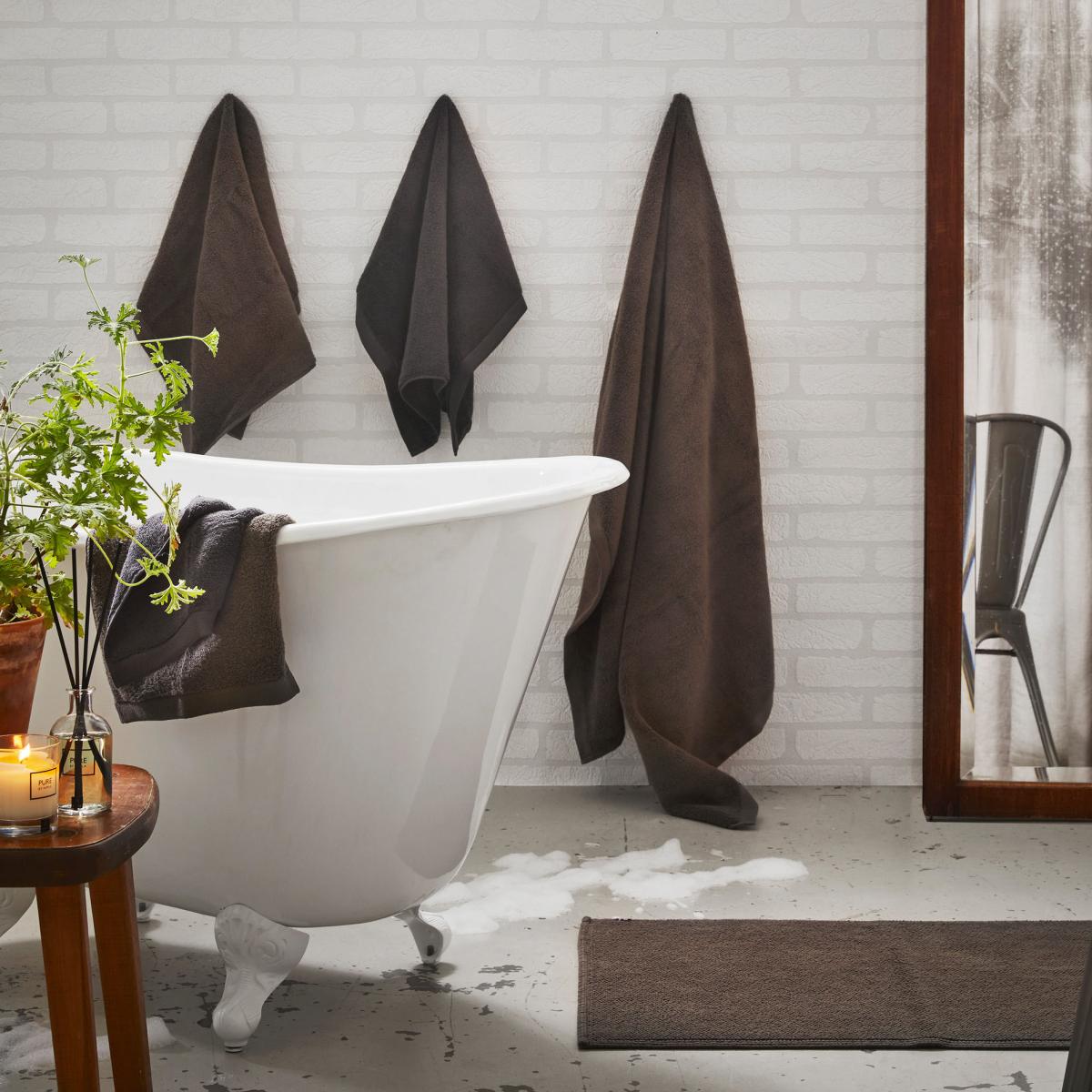 Max bathroom rug 60x90 cm brownie – image 2