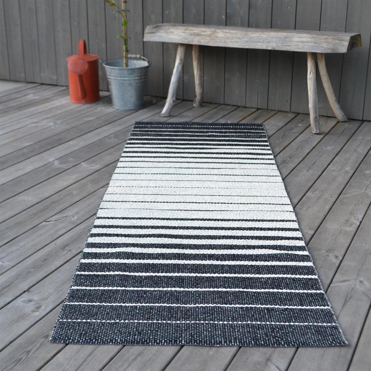 Fade rug concrete (grey) 80x200 cm – image 3