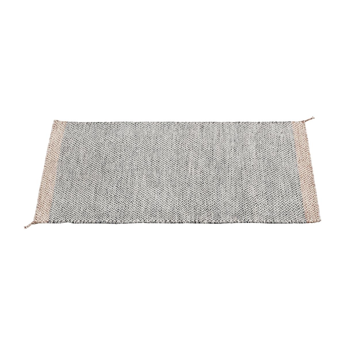 Ply rug 85x140 cm black-white – image 1