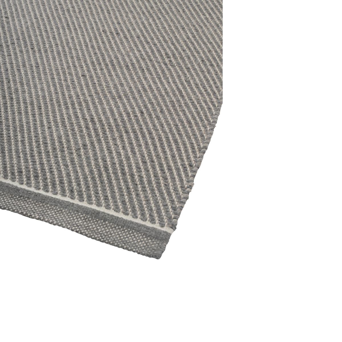 Linie Design Dawn Light wool carpet 140x200 cm Grey-white – image 2