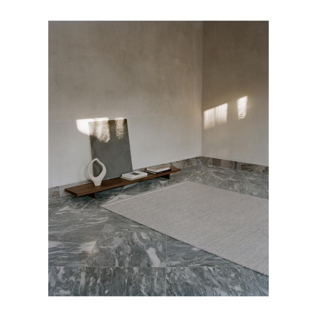 Linie Design Dawn Light wool carpet 140x200 cm Grey-white – image 4