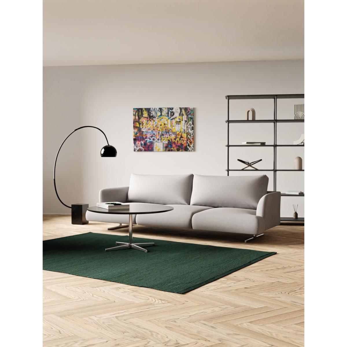 Cotton rug 170x240 cm Moss – image 2