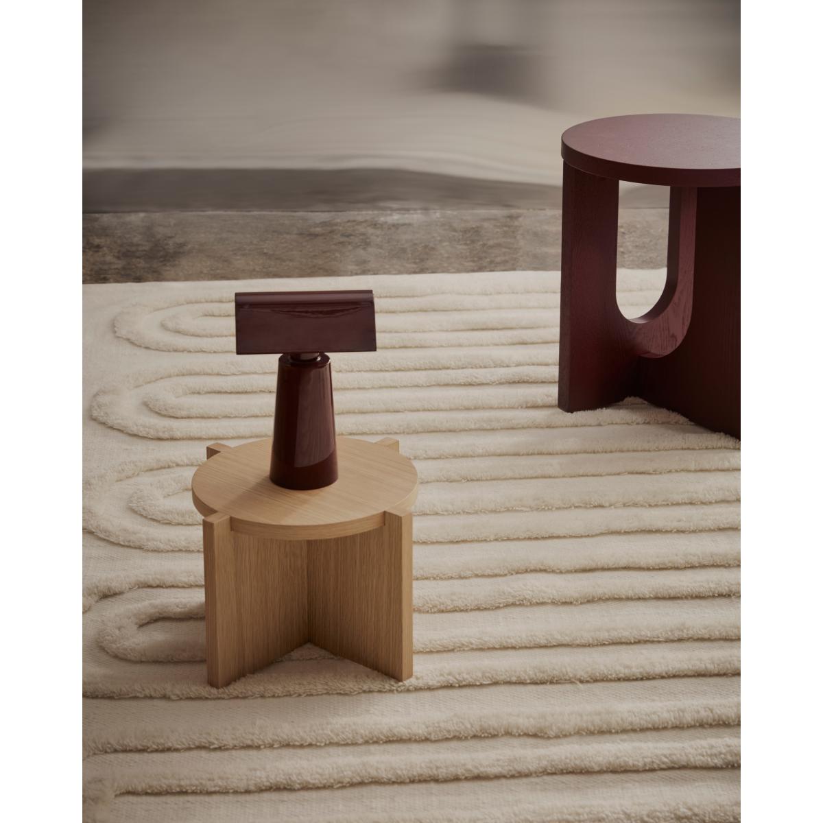 Tinted Riklund wool carpet 160x230 cm Offwhite – image 4
