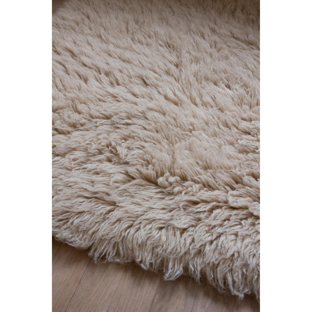 Shaggy rug 160x230 cm Oatmeal – image 2