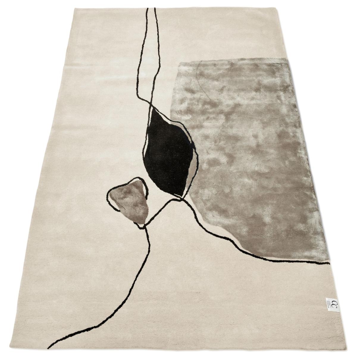 Abstract rug 250x350 cm Ivory – image 2