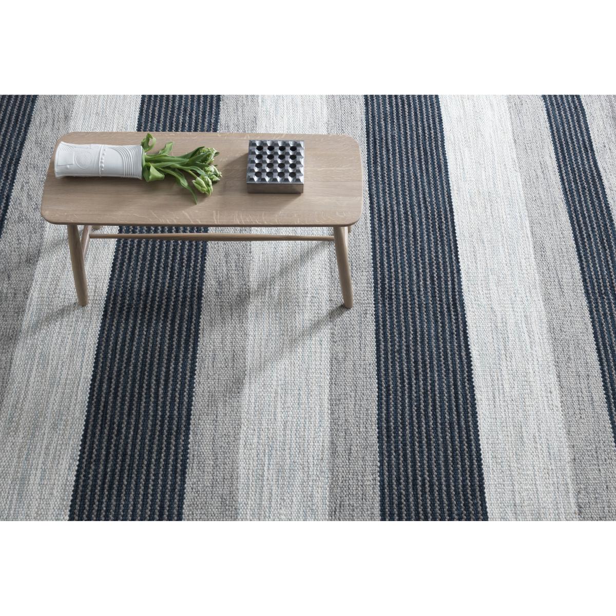 Kateha Terreno wool rug Blue 170x240 – image 3