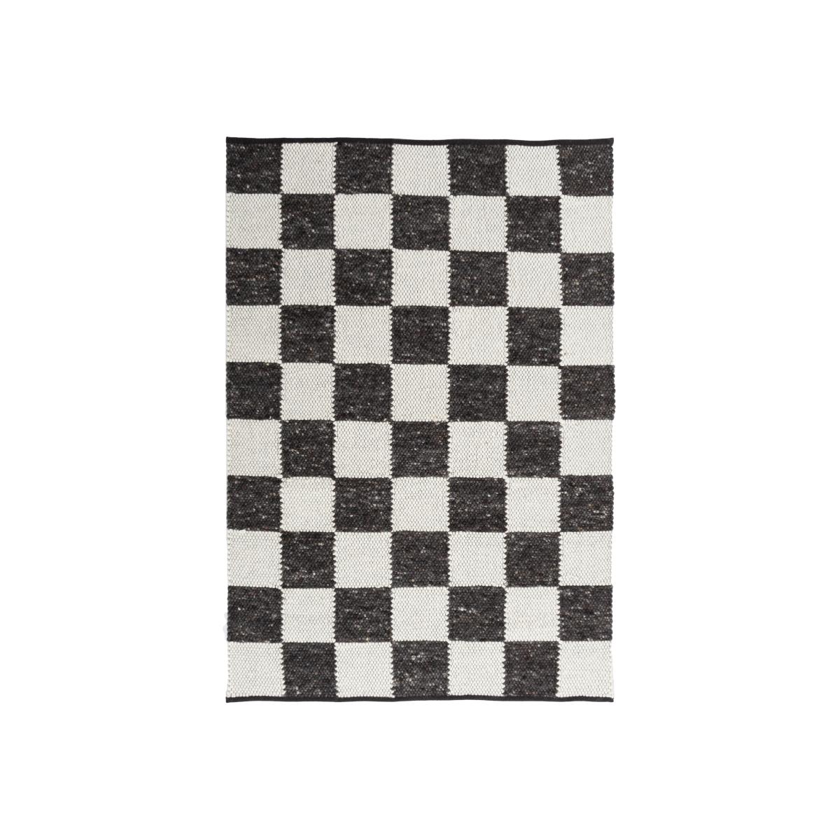 Tisca Gotland Design rug Special Edition Anthracite-white nr. 2428 70x140 cm – image 1