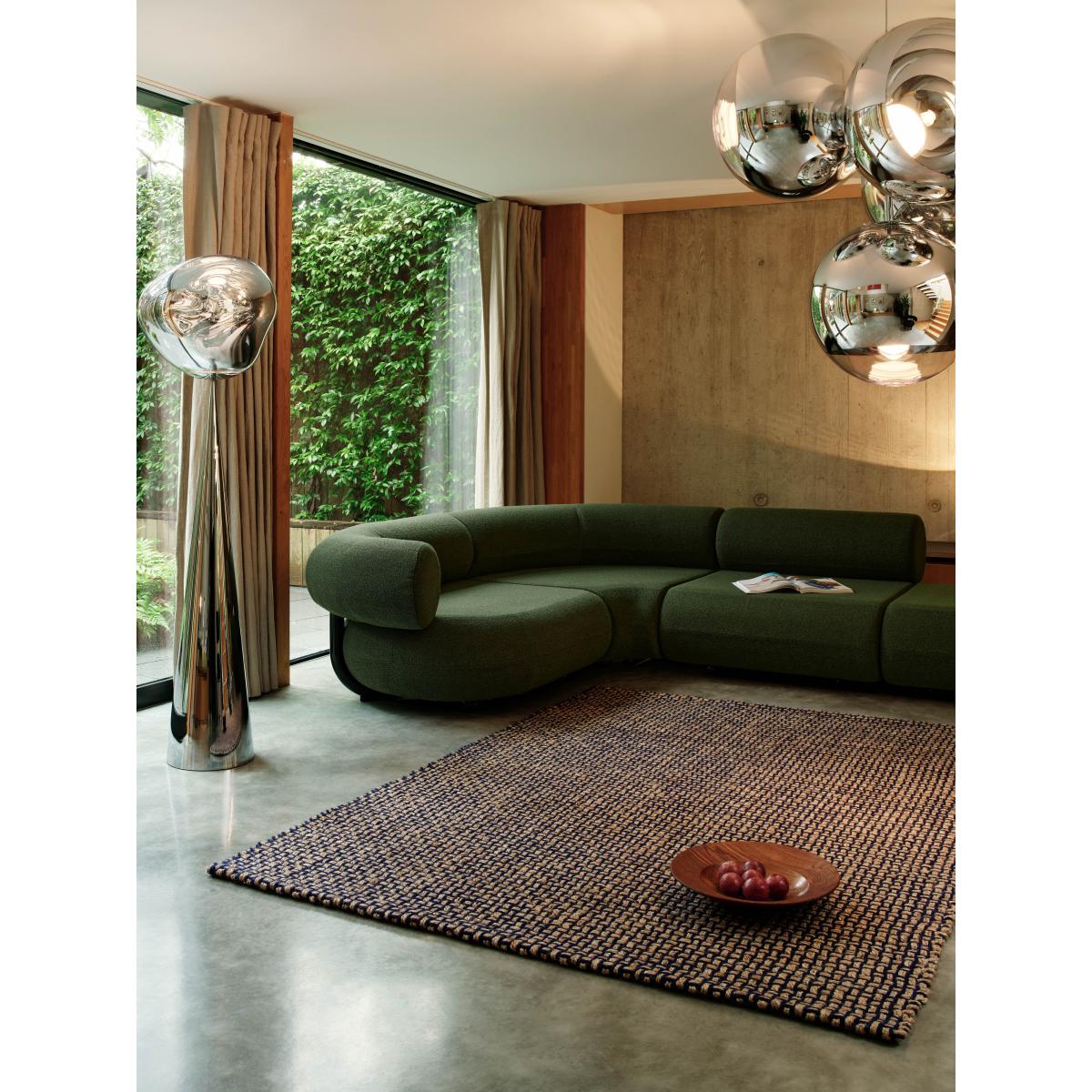 Tom Dixon Weave rug Blue 200x300 cm – image 2