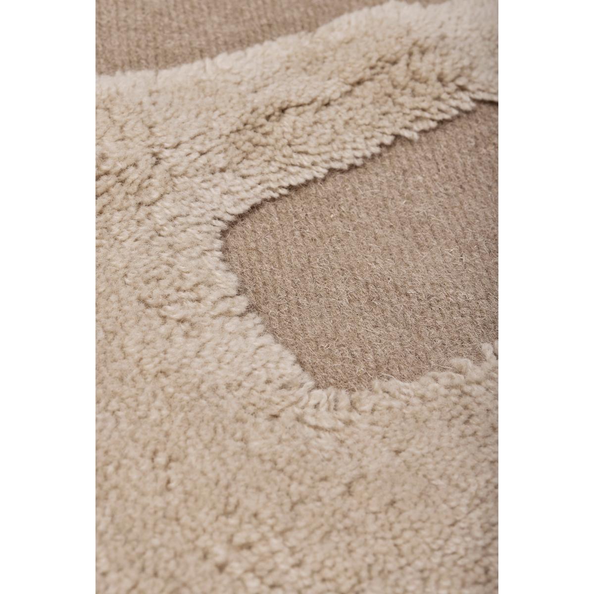 ferm LIVING Alley wool carpet L 160x250 cm Natural – image 2