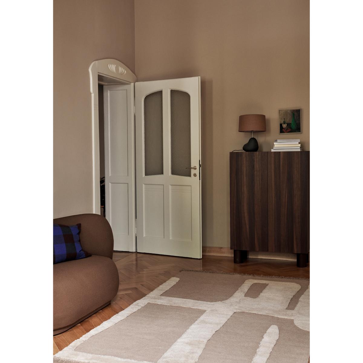 ferm LIVING Alley wool carpet L 160x250 cm Natural – image 4