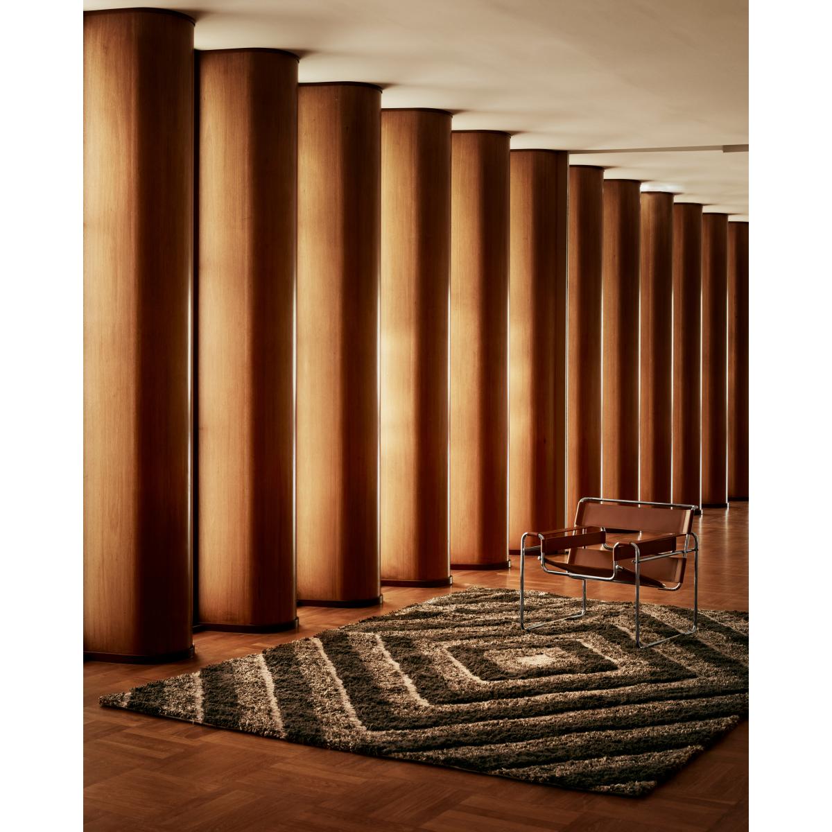 Tinted Stenborg wool carpet 170x240 cm Brown – image 5