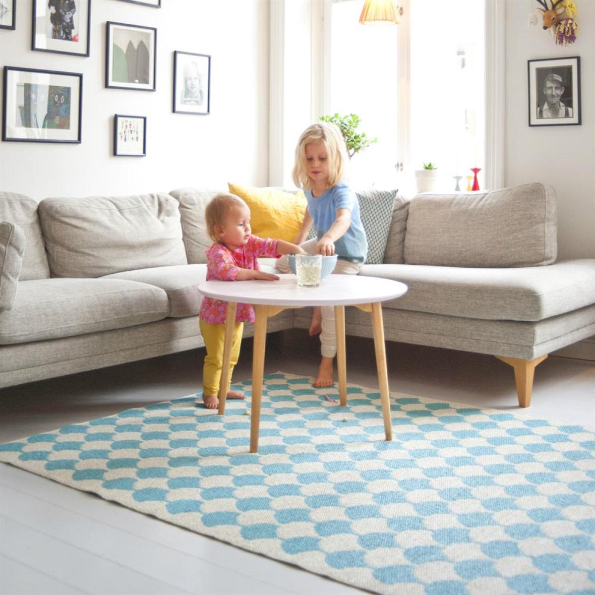 Gerda rug pool blue 70x100 cm – image 2