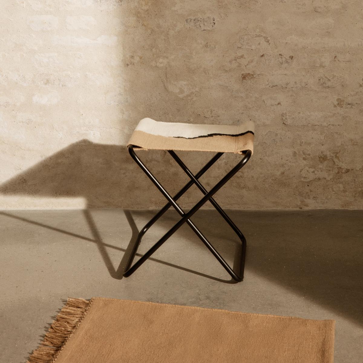 Hem rug 50x70 cm sand – image 2