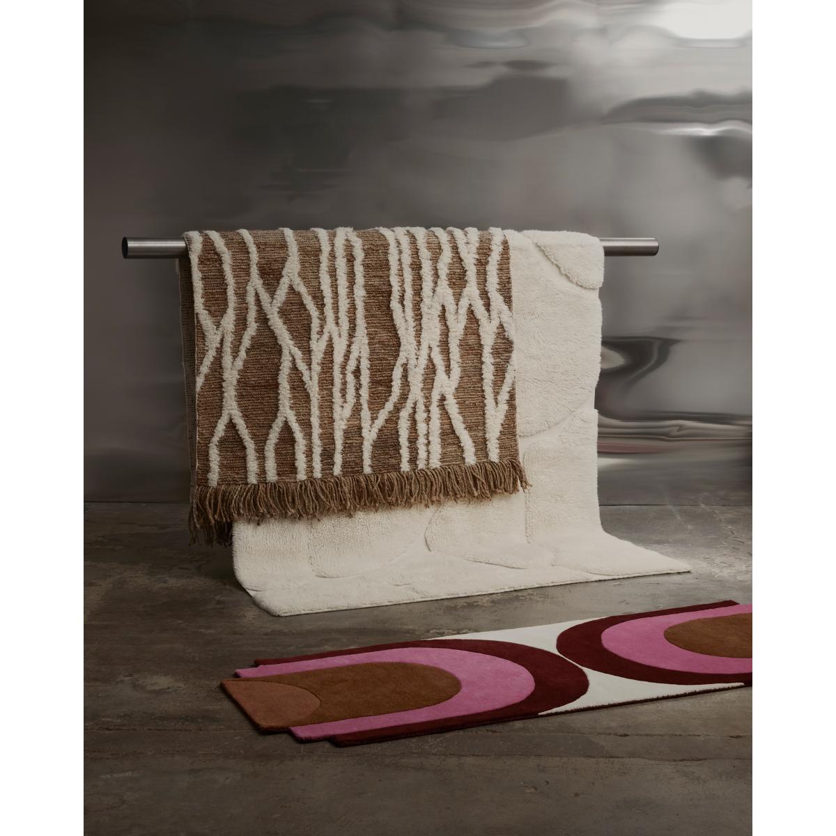 Tinted Rohdin wool carpet 90x250 cm Multi – image 2