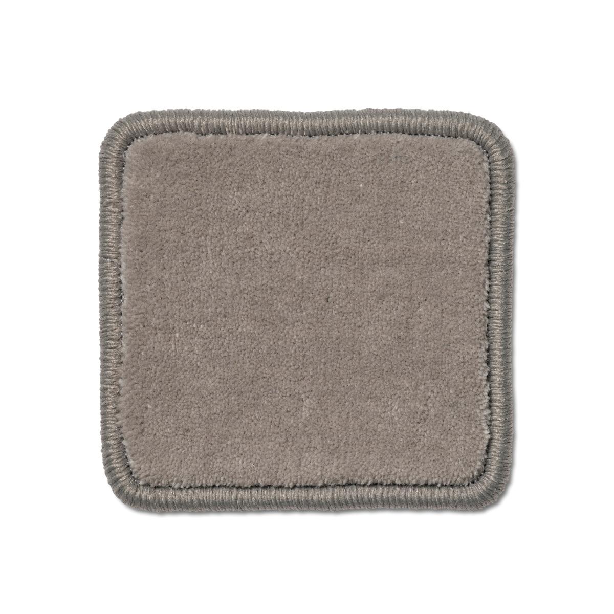 Classic Collection Lobby rug with overlock stitching Gray 400x400 cm – image 2