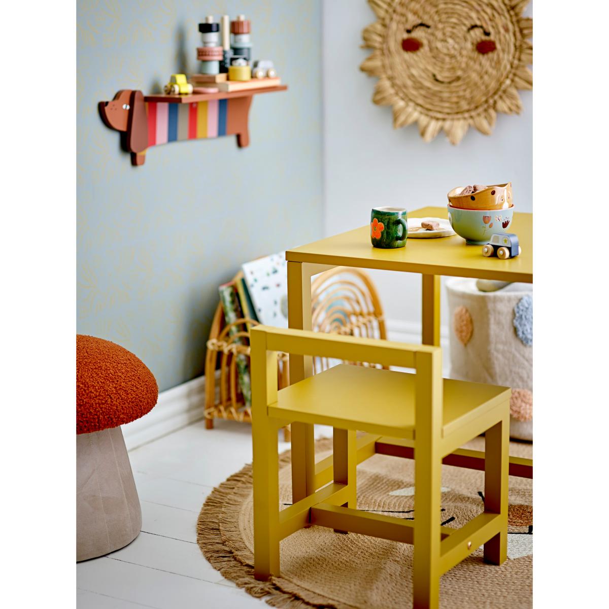 Bloomingville Harrison jute rug Ø100 cm Lion – image 3