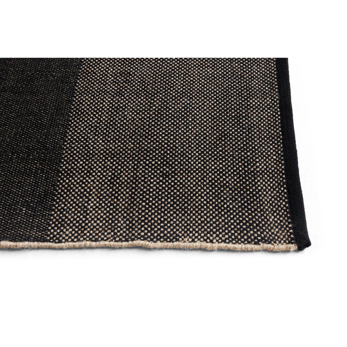 HAY Check rug L Black 170x240 cm – image 2