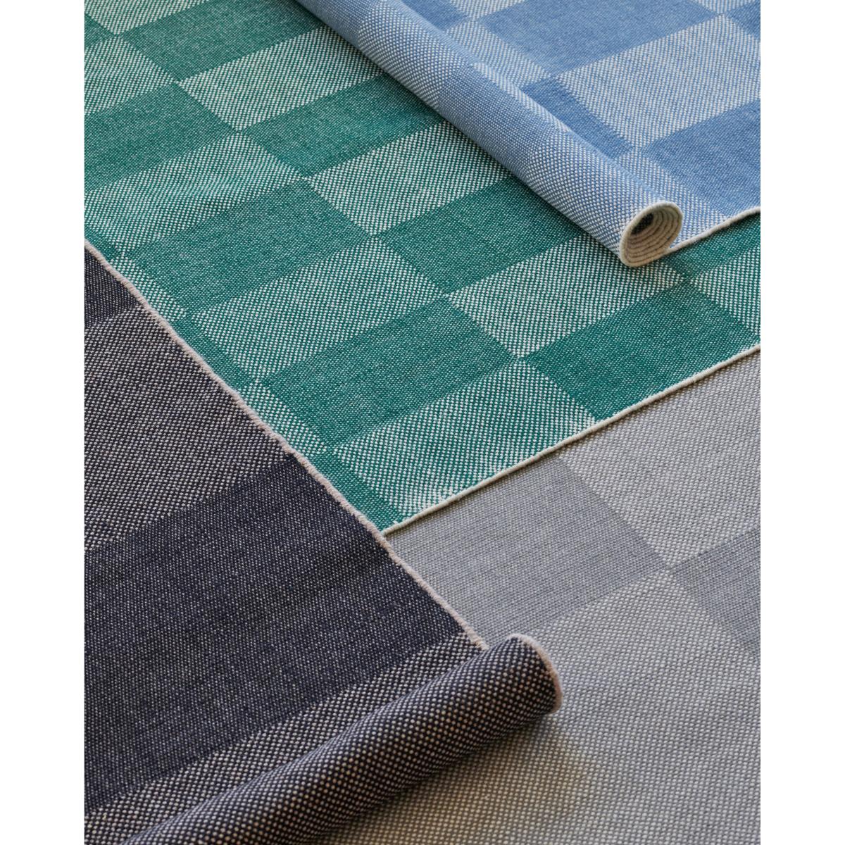 HAY Check rug L Black 170x240 cm – image 4