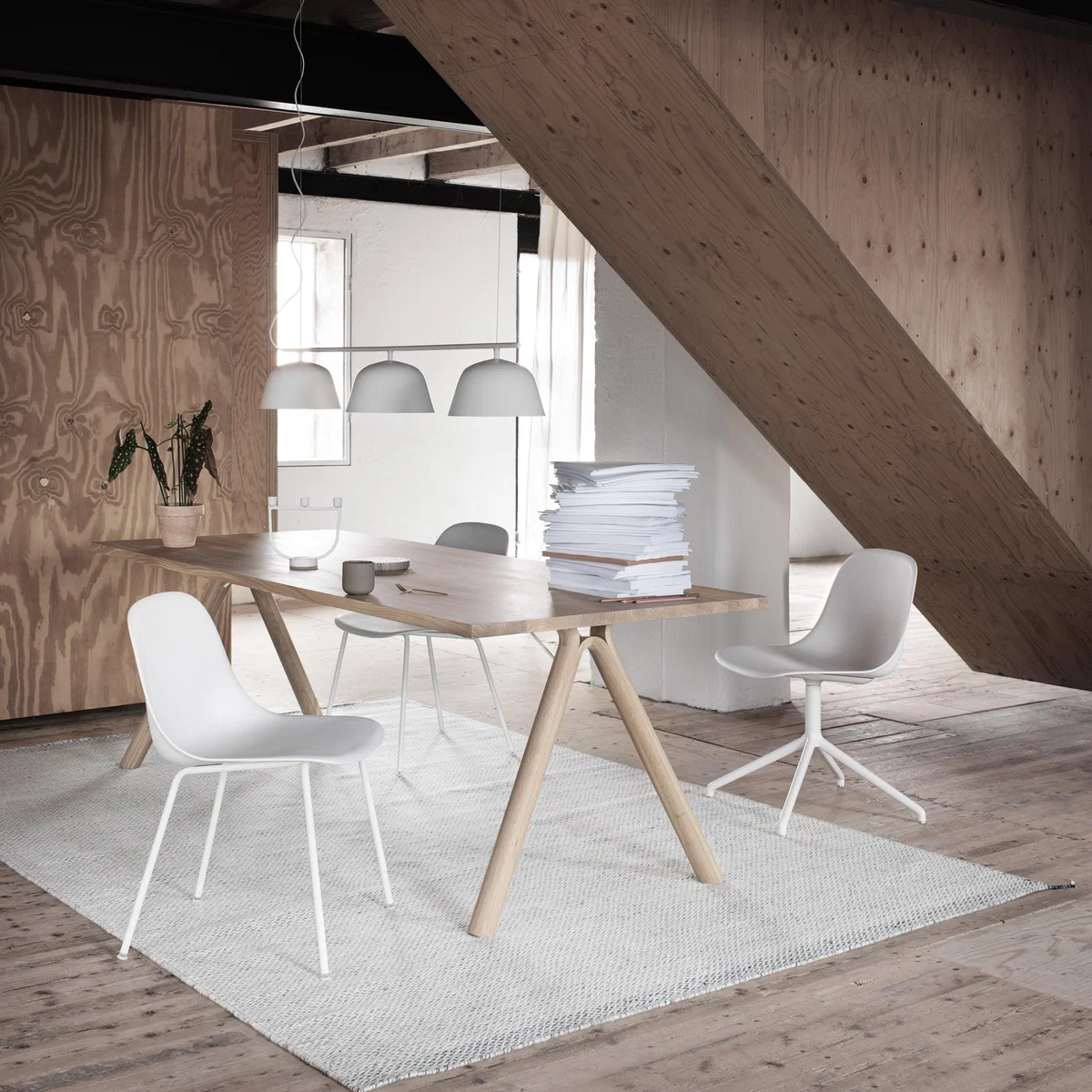 Ply matta 170x240 cm Off-white – image 3