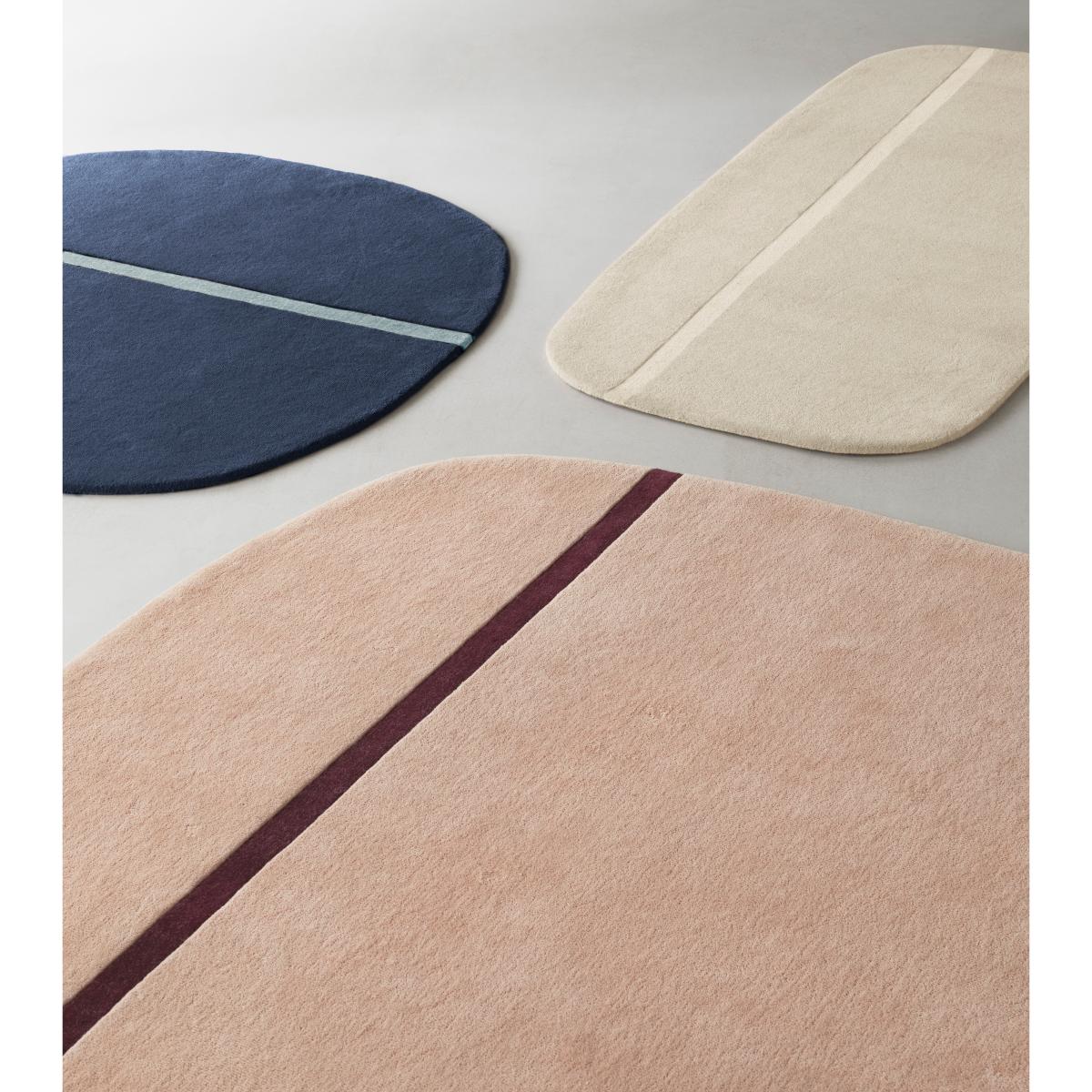 Normann Copenhagen Oona rug 140x140 cm Blue – image 2