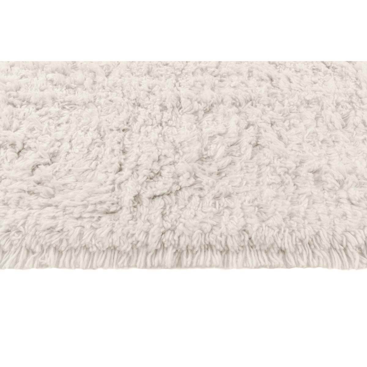 Cozy wool carpet natural white 170x240 cm – image 2
