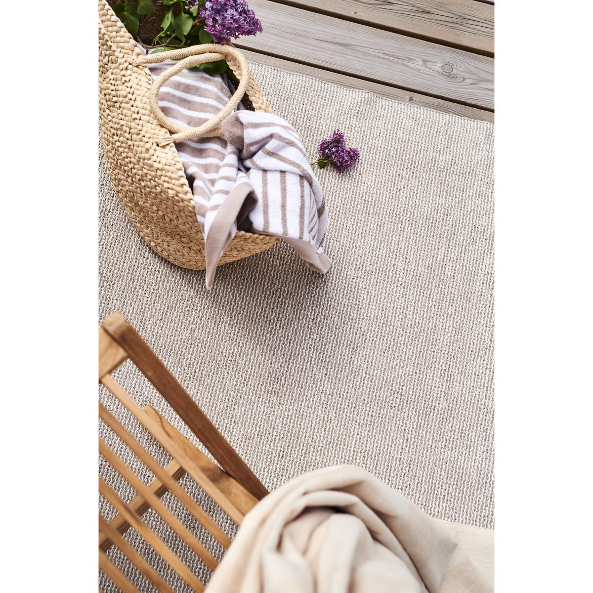 Scandi Living Mellow plastic rug greige 150x200 cm – image 4