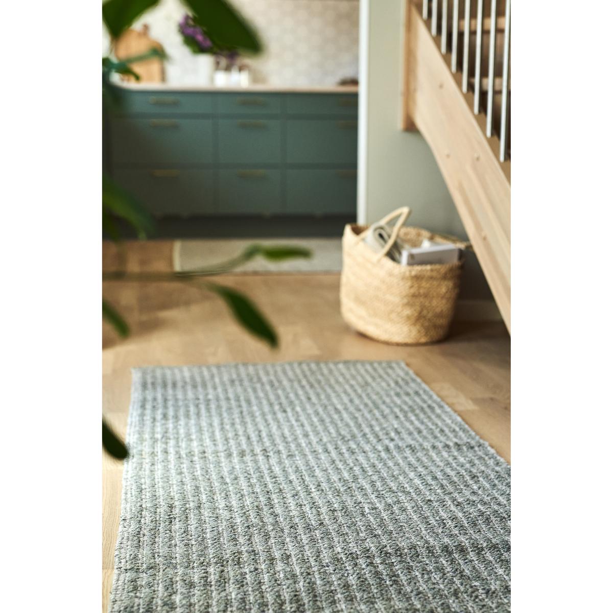 Scandi Living Harvest rug dusty green 150x200cm – image 3