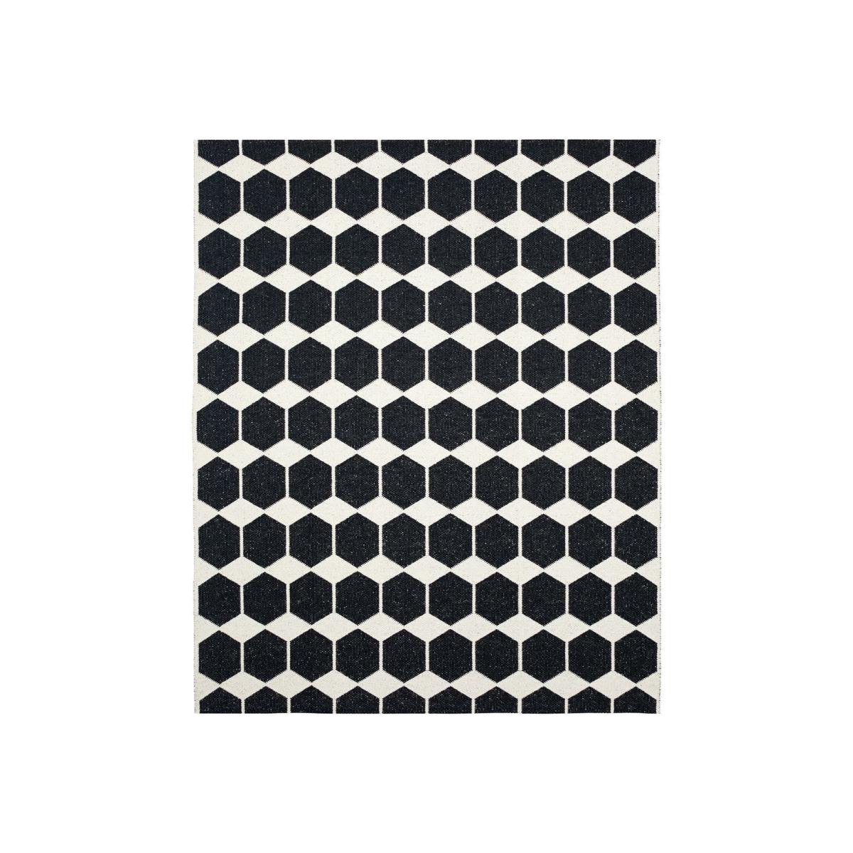 Anna rug black large 150x200 cm – image 1