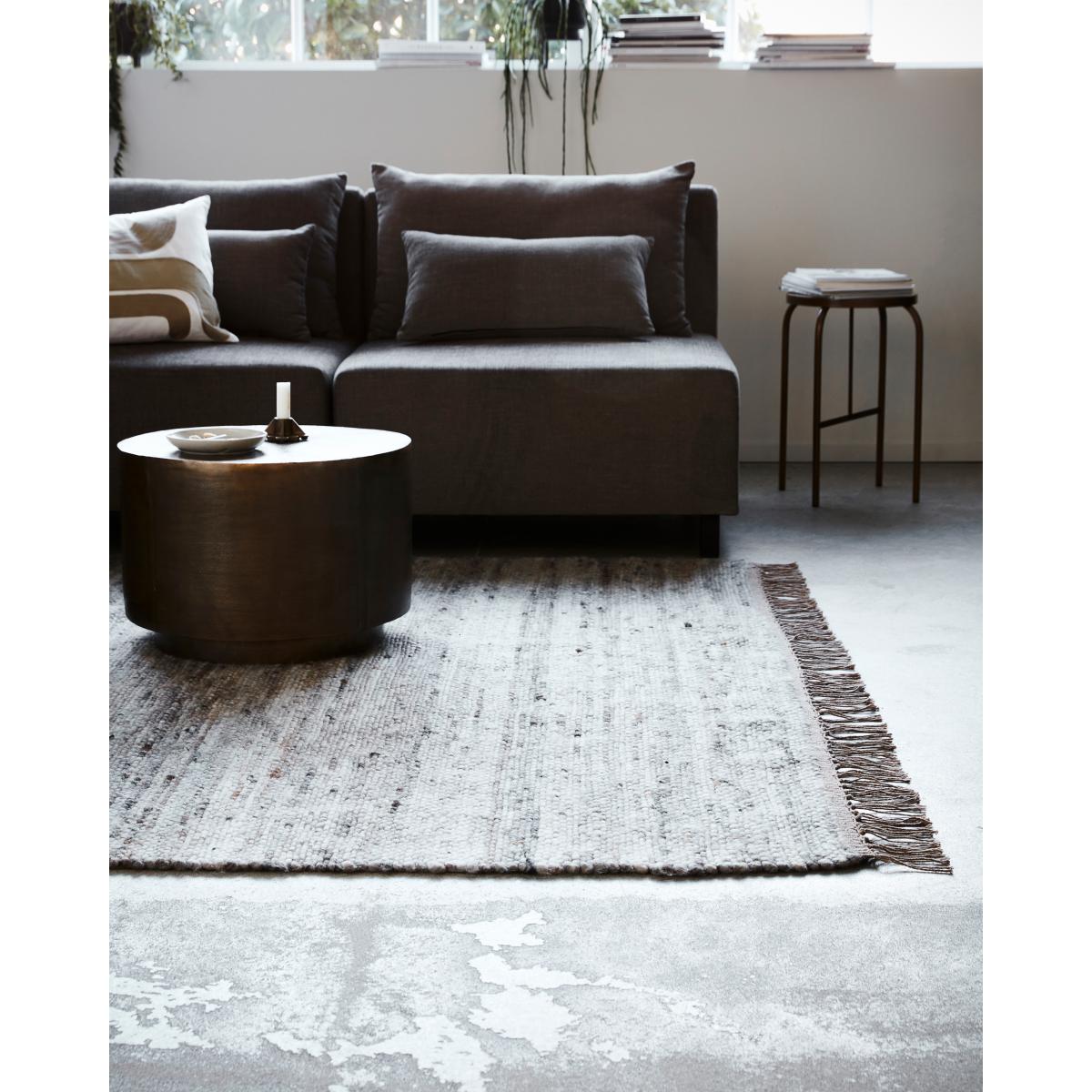 House Doctor Hafi rug 200x300 cm Grey-brown – image 2