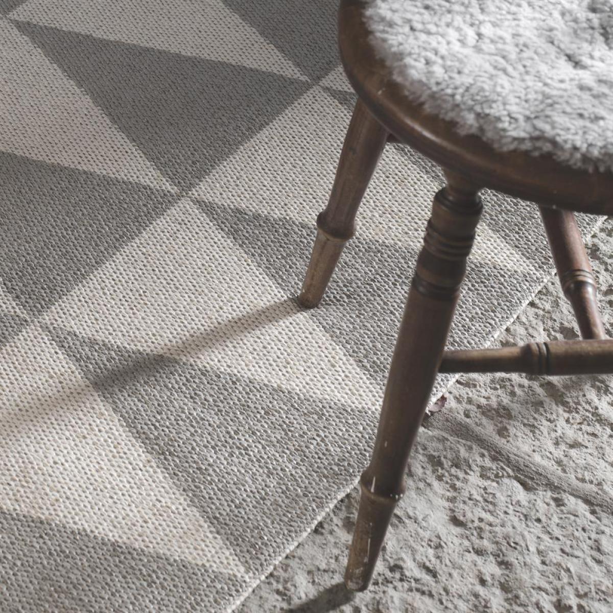 Rime rug concrete (grey) 70x150 cm – image 2