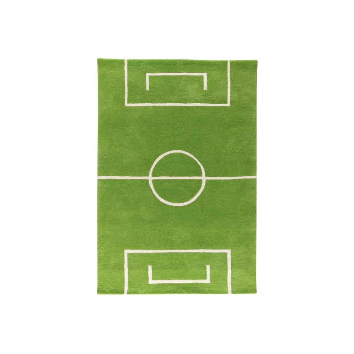 Football rug green 120x180 cm – image 1