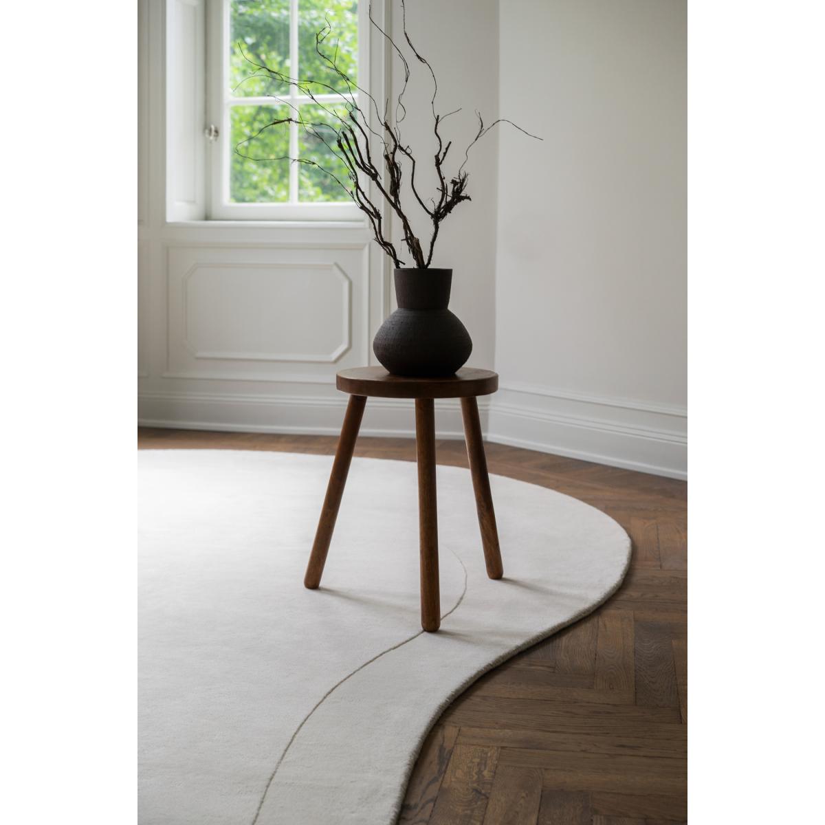 Residue wool carpet 265x400 cm Bone White – image 2