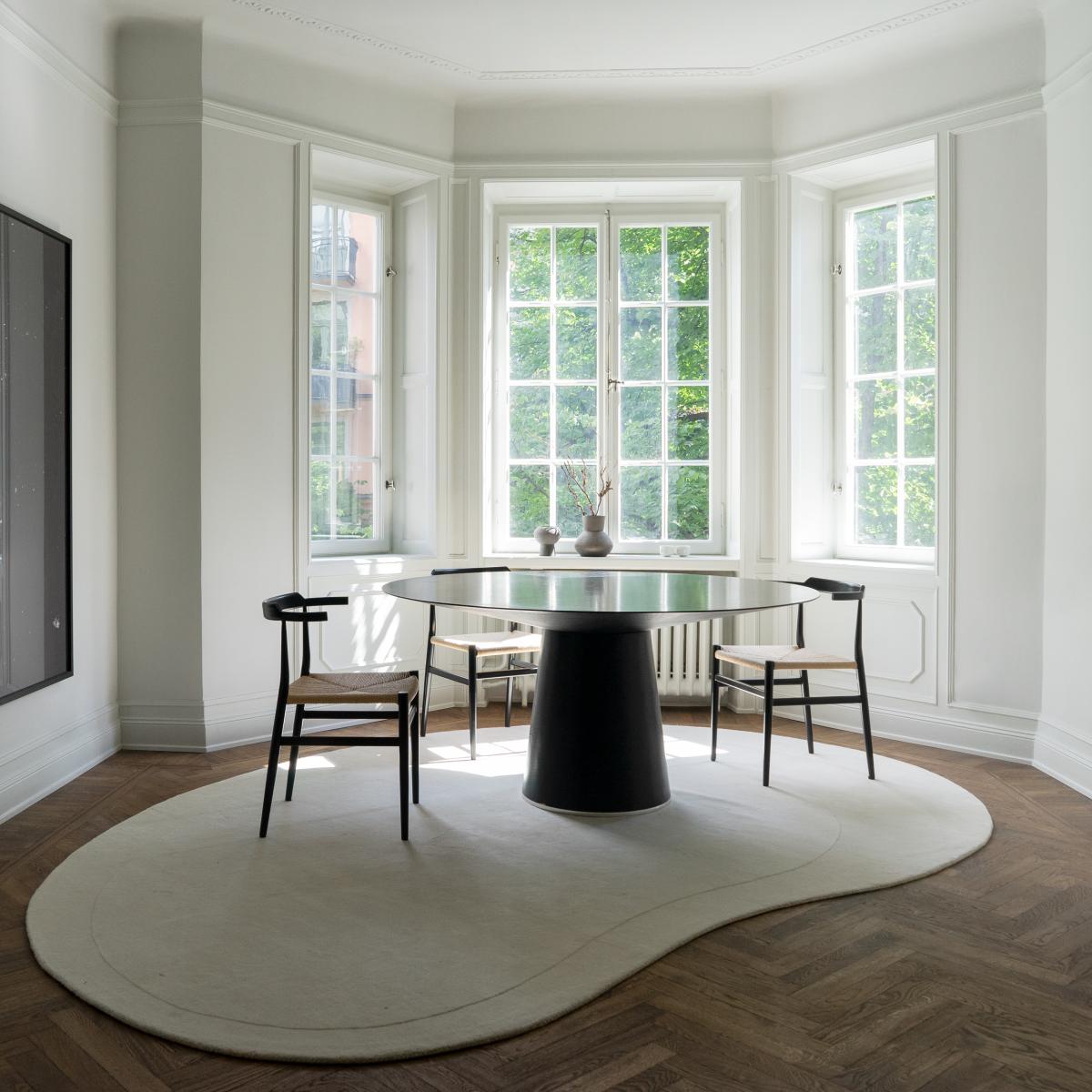 Residue wool carpet 265x400 cm Bone White – image 3
