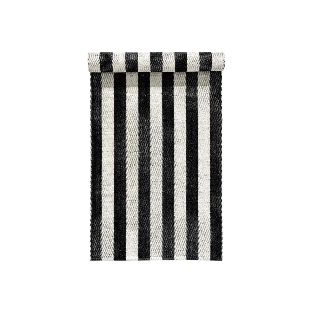 Woods rug black 70x300 cm – image 1