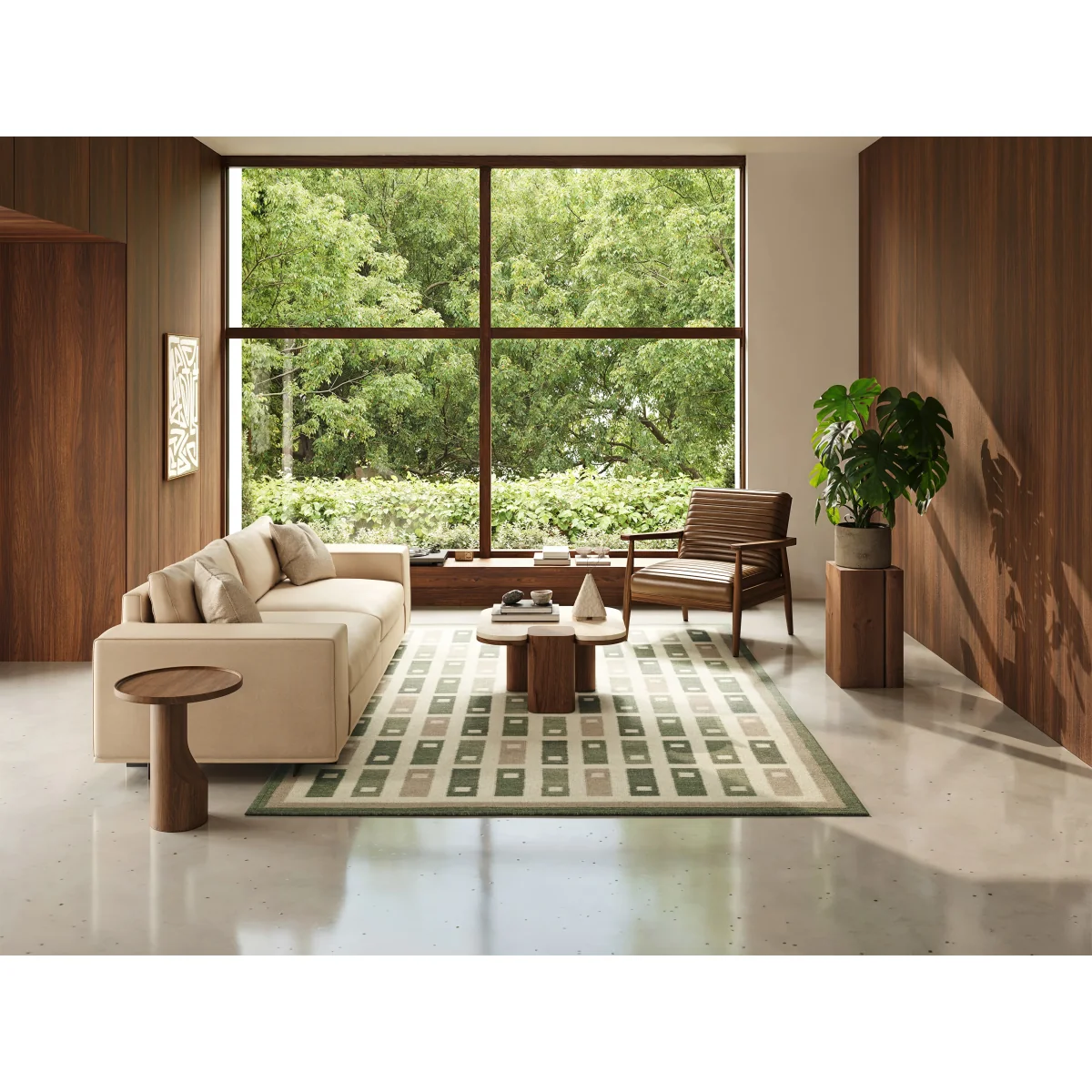 Classic Collection Fyrbo rug Green 170x230 cm – image 2