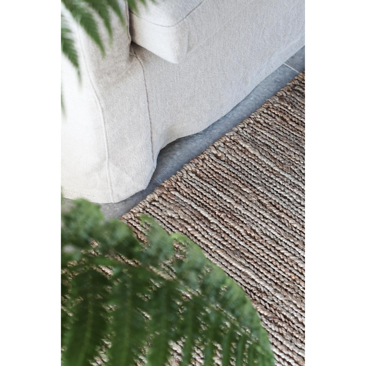 Sumak hemp rug 200x300 cm Nature – image 2
