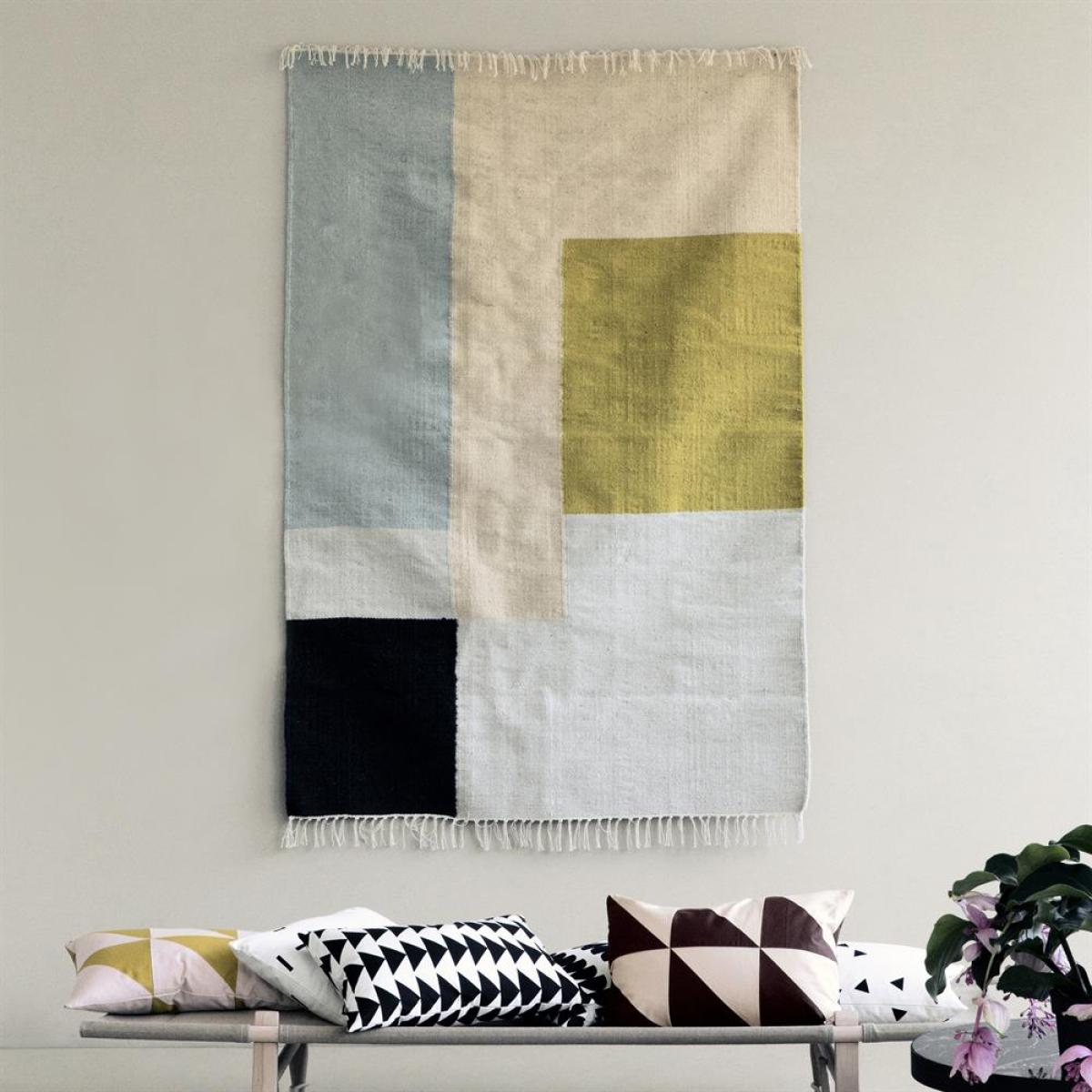 Kelim rug 140x200 cm squares – image 2