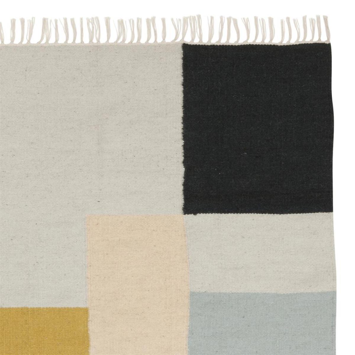 Kelim rug 140x200 cm squares – image 3