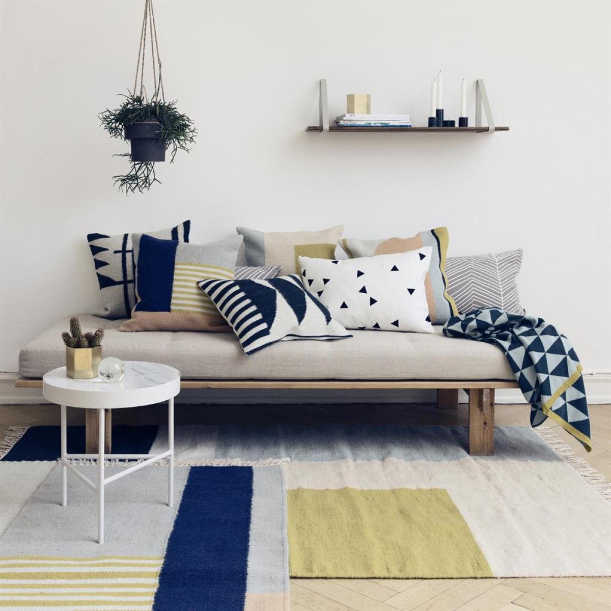 Kelim rug 140x200 cm squares – image 4