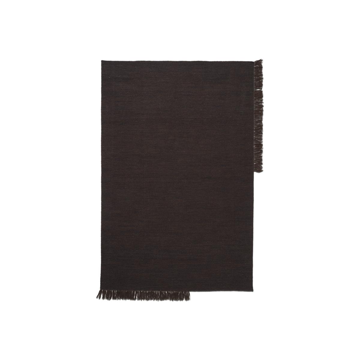 Kelim rug 140x200 cm dark melange