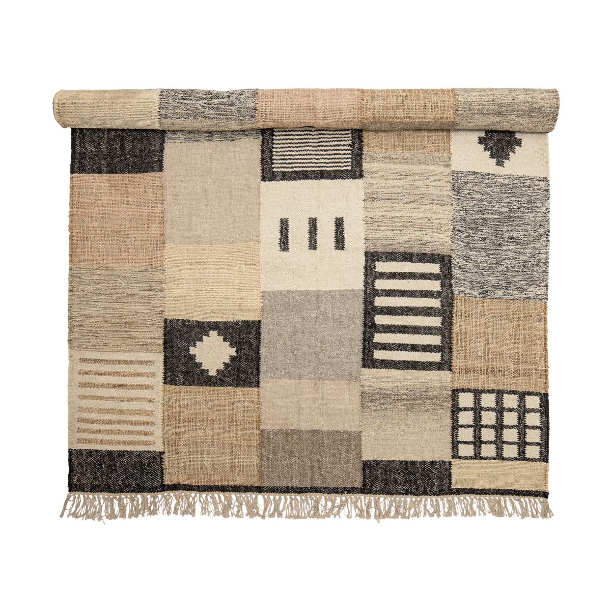 Bloomingville Cansel rug 150x245 cm Wool-jute – image 3