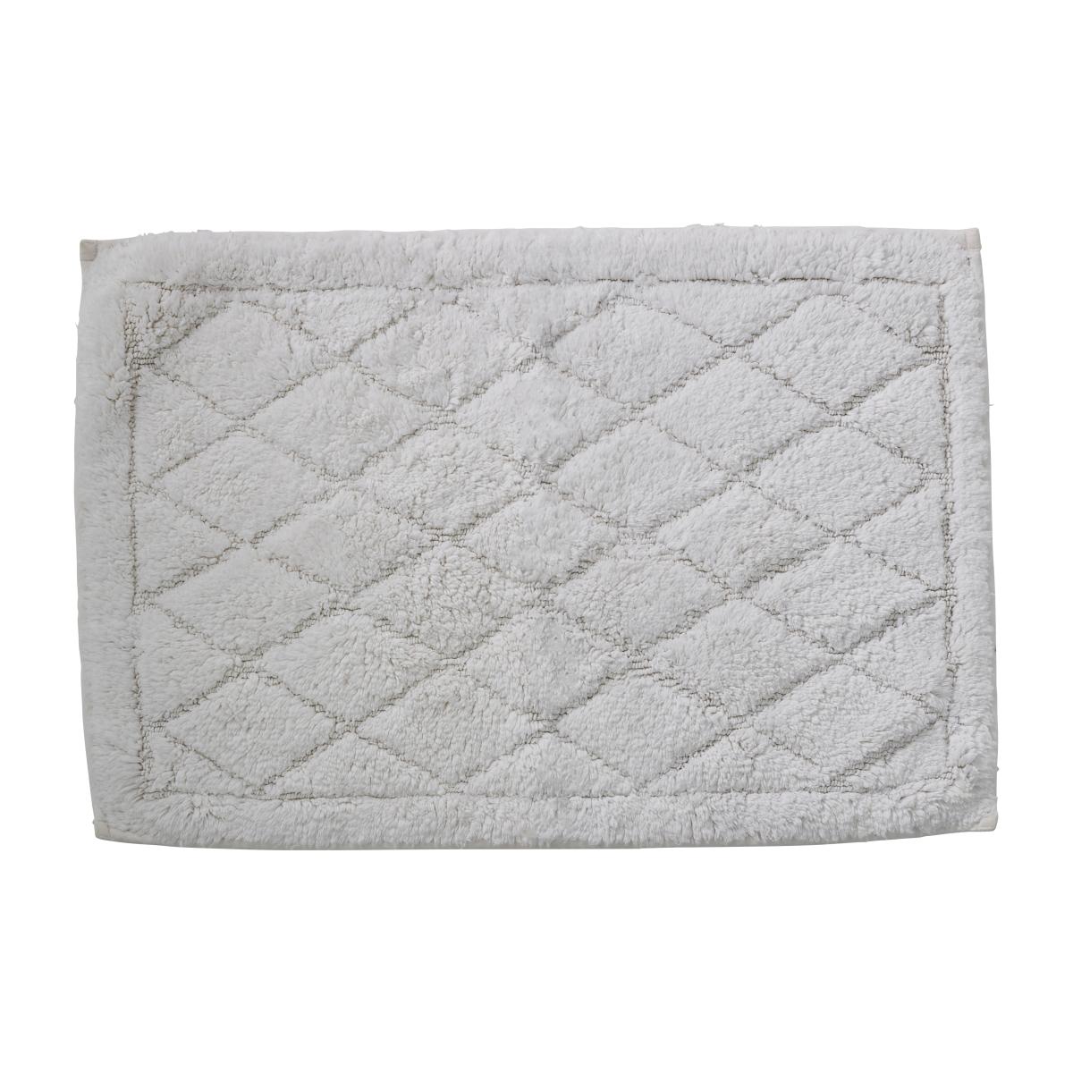 Portia bathroom mat 60x90 cm White – image 1