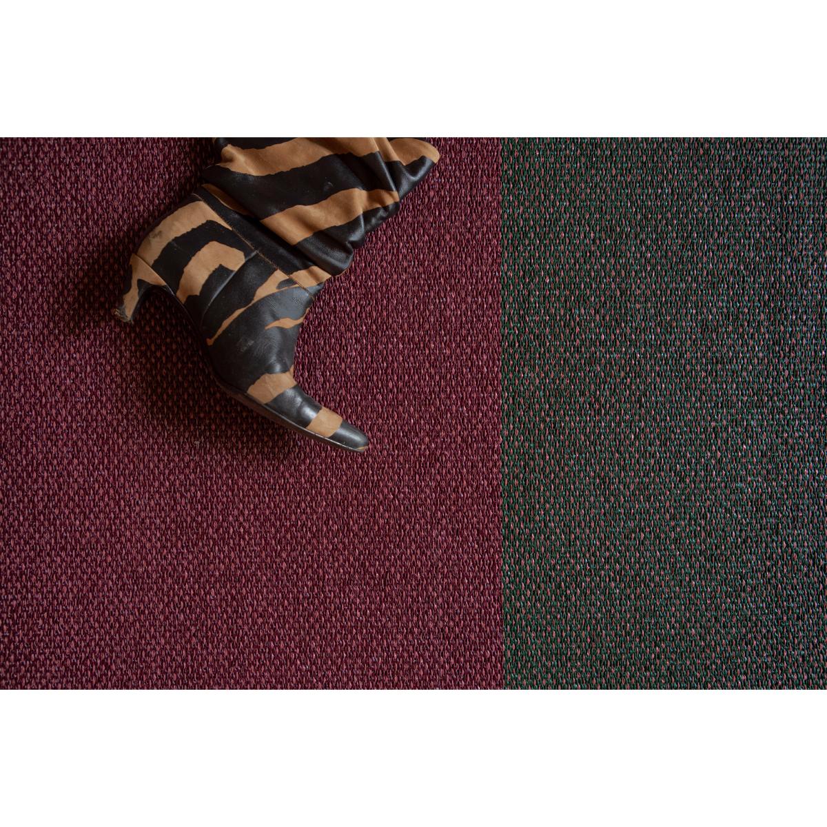 Moor rug raspberry (green-pink) 70x200 cm – image 2
