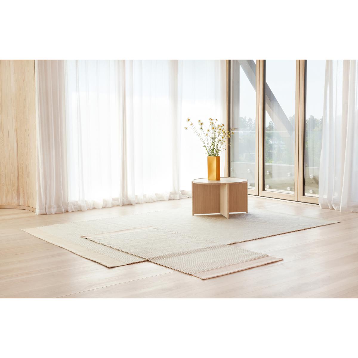 Northern Spool rug  200x300 cm Grey-yellow – image 3