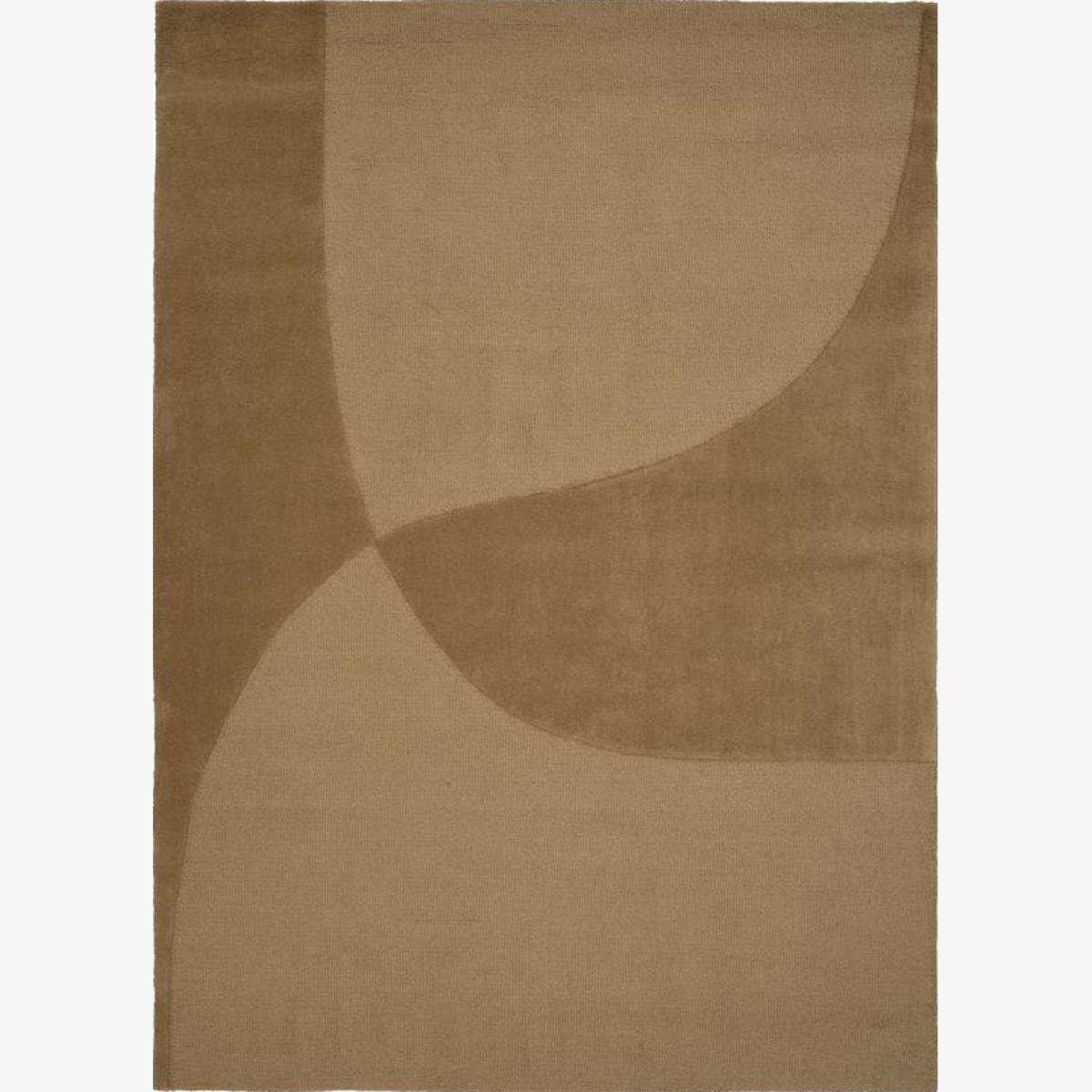 Linie Design Split Plains rug Mustard 250x350 cm