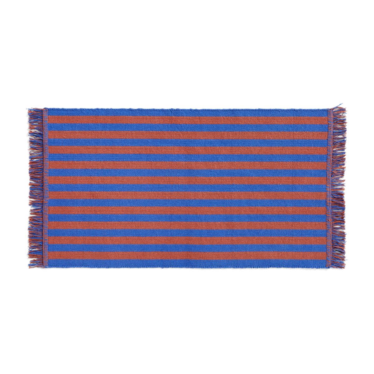 Stripes and Stripes doormat 52x95 cm cacao sky