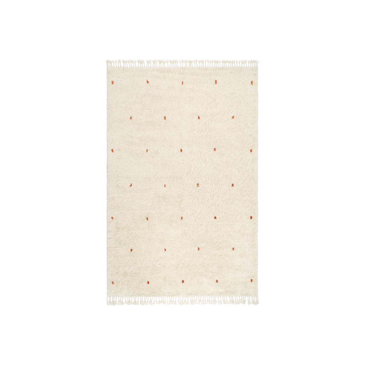Ravi rug 177x266 cm Off white-orange – image 1