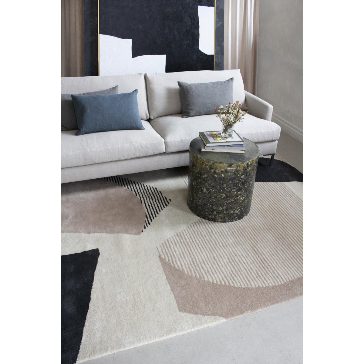 Layered Birch wool rug 300x400 cm – image 2