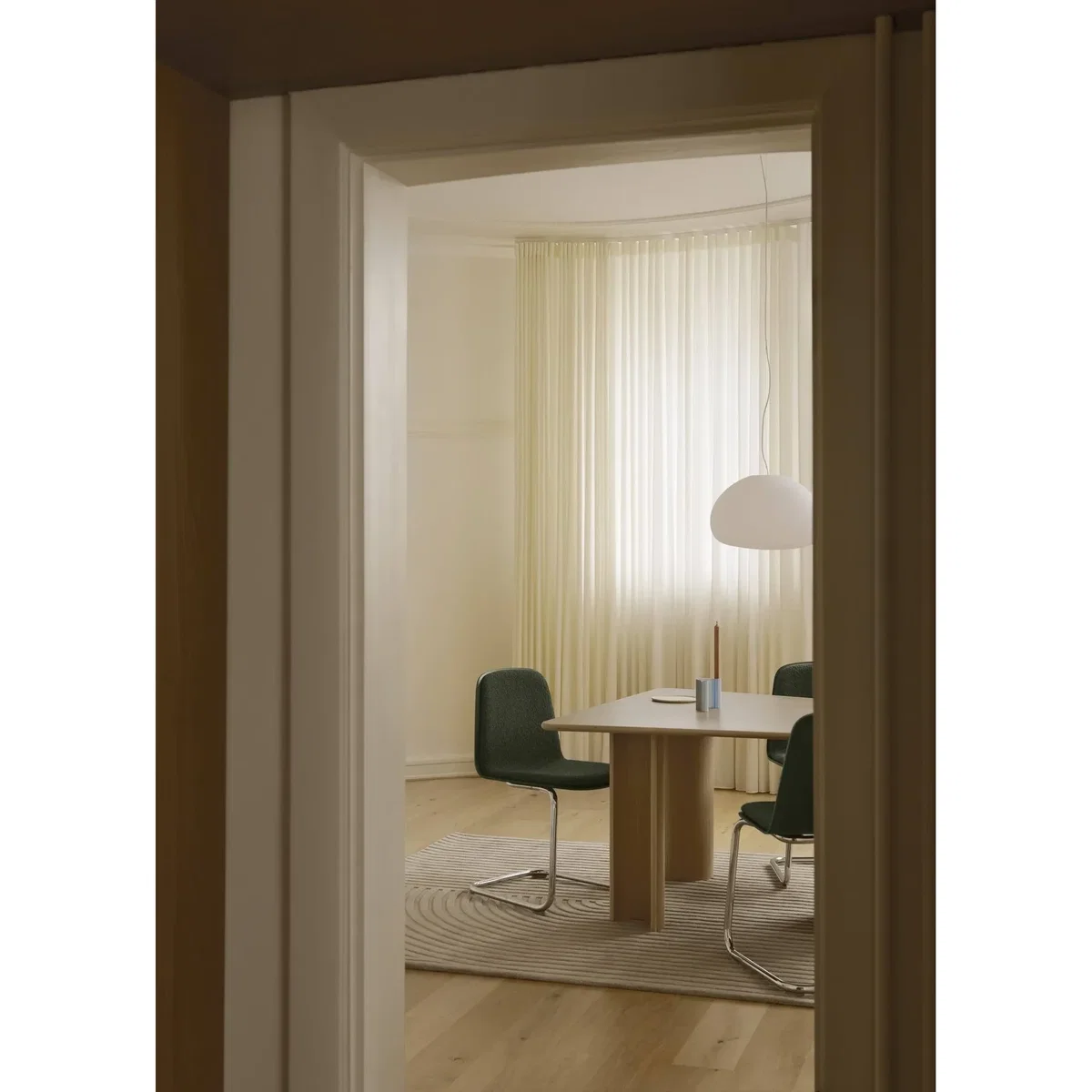 Muuto Relevo Rug Quattro wool rug Off white 170x240 cm – image 5