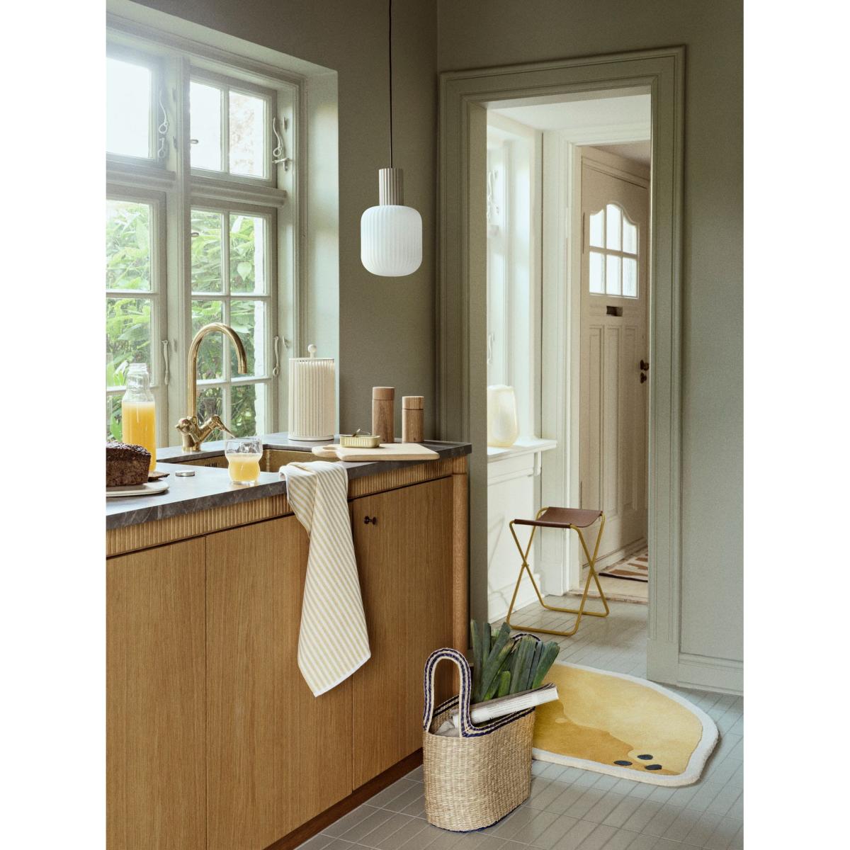 Broste Copenhagen Lemon rug 86x120 cm Harvest gold – image 3